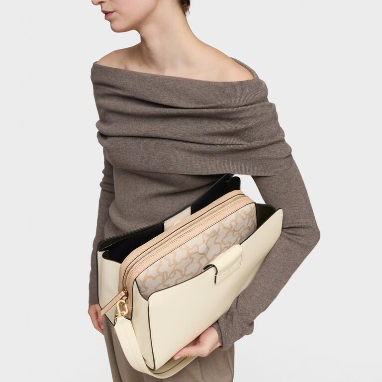 Mala de Ombro City Kaos Icon Pedra - Tous   5