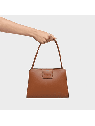 Mala de Ombro City Pequena Kaos Icon Camel - Tous - BREVEMENTE DISPONÍVEL