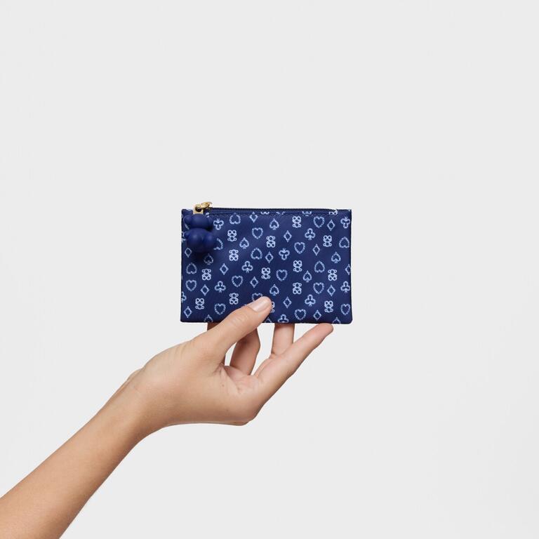 Carteira em Nylon Bear Anniversary Azul - Tous  1