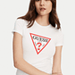 T-shirt Básica Triângulo Branco - Guess Jeans - Thumbnail 2