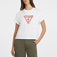 T-shirt Boxy Básica Branco - Guess Jeans - Miniatura 1
