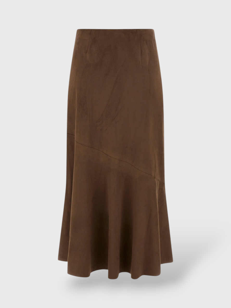 Saia em Pele de Pêssego NUNZIA Castanho - Guess  4