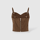 Top Bustier Castanho - Guess - Thumbnail 3