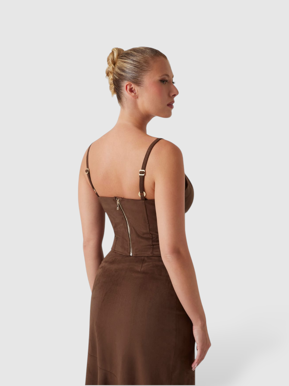 Top Bustier Castanho - Guess 2