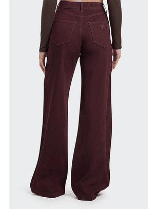 Calças Largas BELLAGIO Bordeaux - Guess