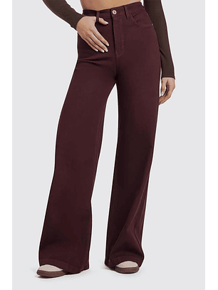 Calças Largas BELLAGIO Bordeaux - Guess