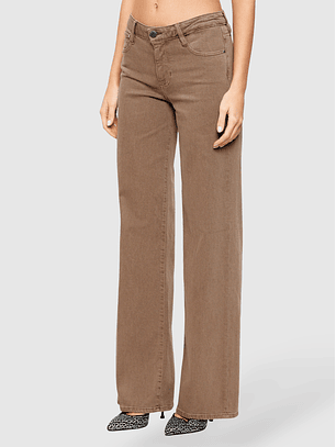 Calças SEXY PALAZZO Taupe - Guess