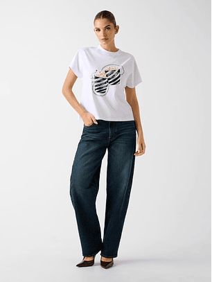 T-shirt Pipocas Branco - Guess 