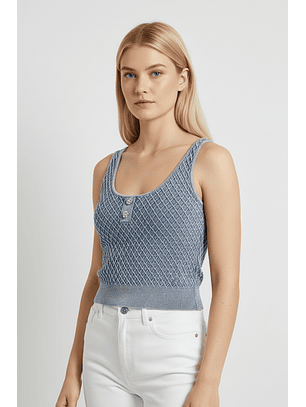 Top LYLAH Azul - Guess