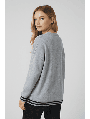 Casaco em Malha MADISON Cinza - Guess