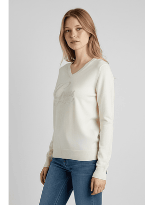 Camisola em Malha STEPHANIE Branco - Guess