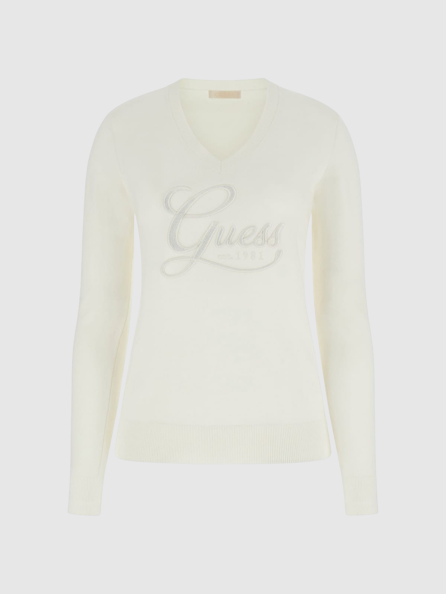 Camisola em Malha STEPHANIE Branco - Guess 4