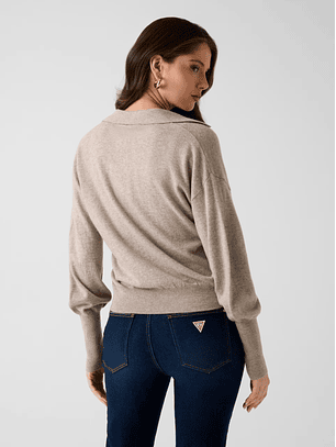 Camisola em Malha MIRANDA Taupe - Guess 