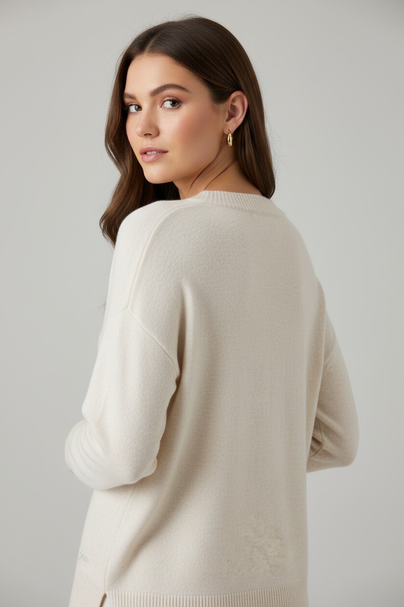 Camisola em Malha MIRANDA Branco - Guess 3