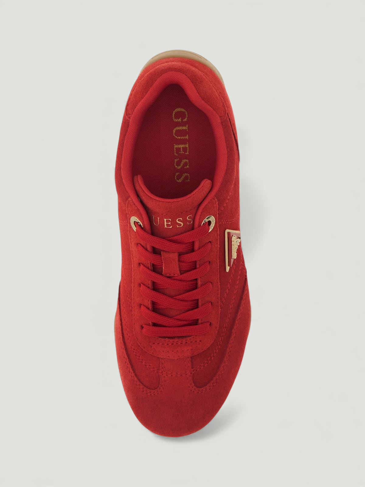 Ténis em Camurça Gabiey Vermelho - Guess 4
