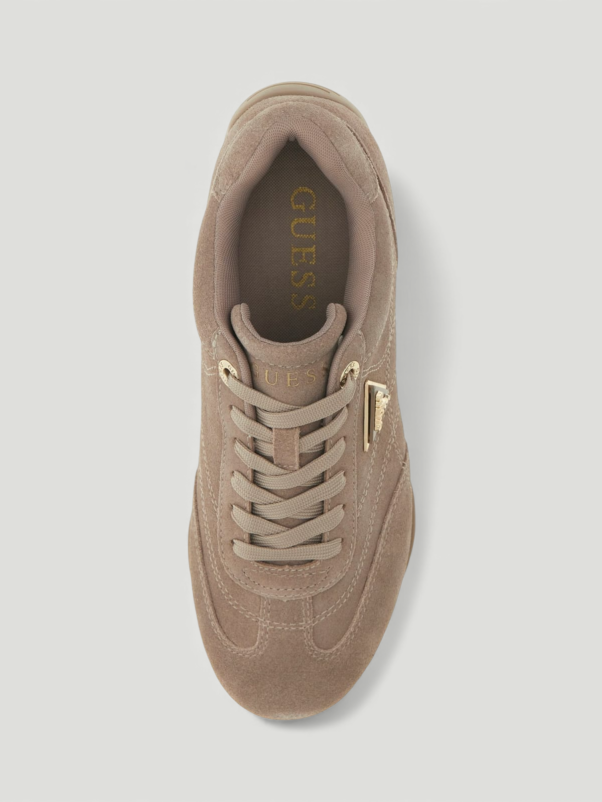 Ténis em Camurça Gabiey Taupe - Guess 3