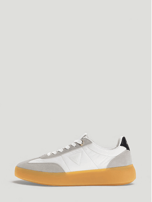 Ténis PARLET Branco e Cinza - Guess