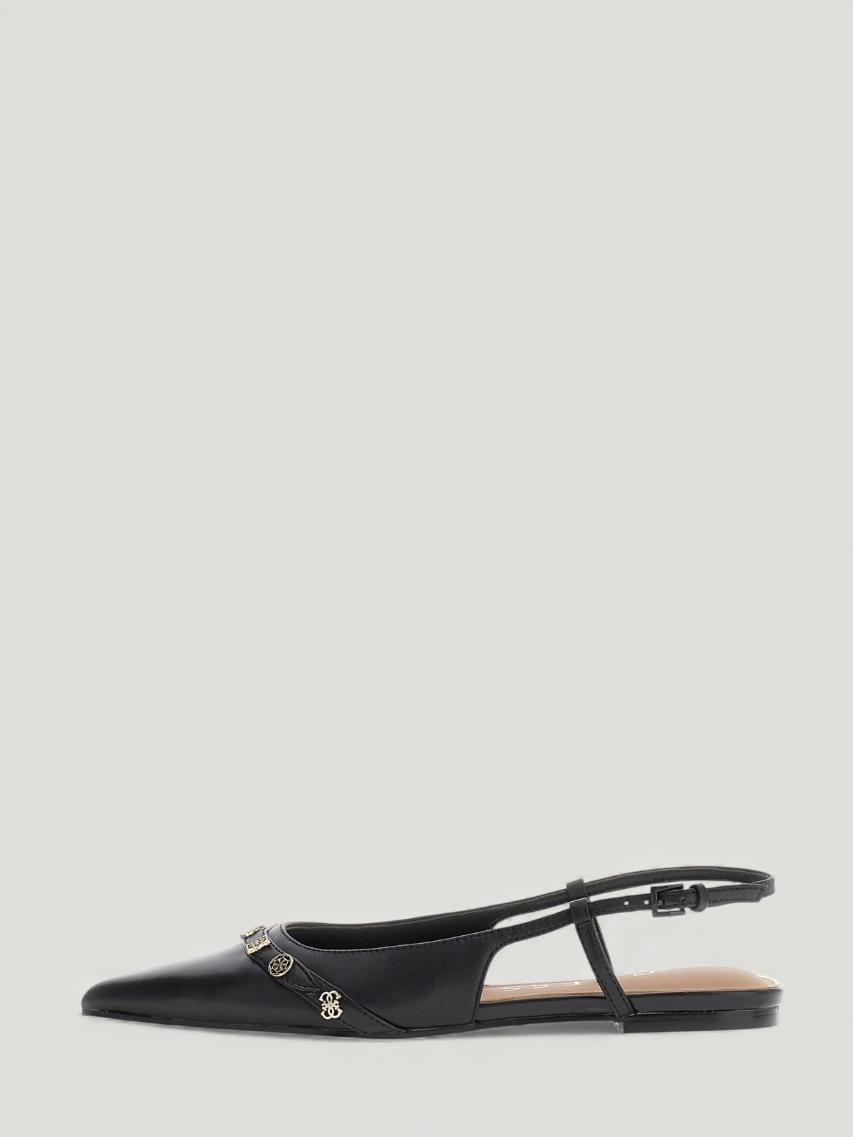 Sabrina Aberta Atrás DORLEE Preto - Guess  2