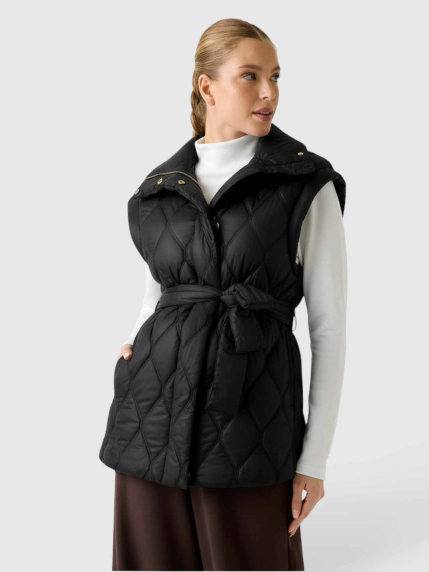 Colete HILMA Acolchoado Preto - Guess 1