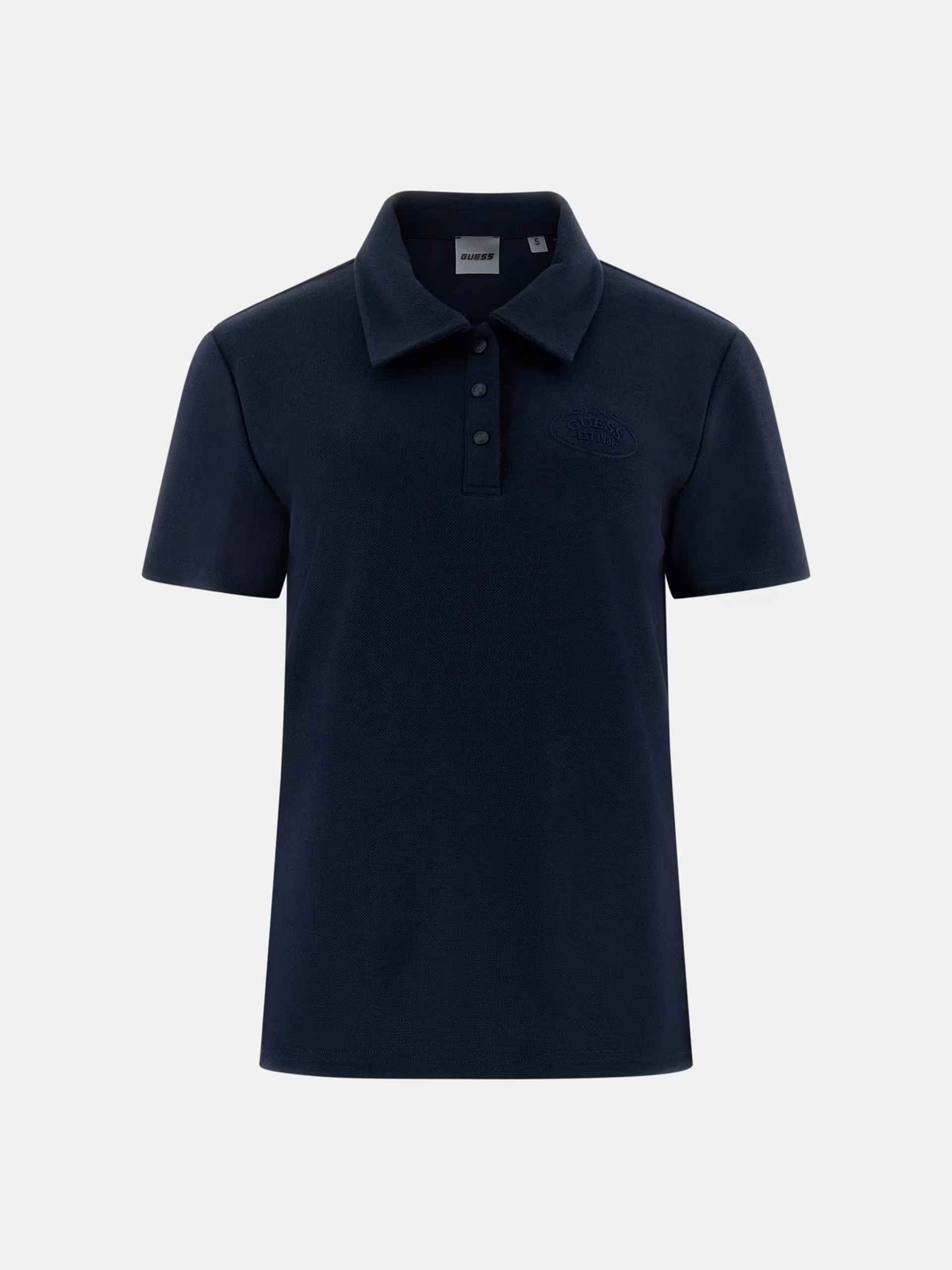 Polo Manga Curta PAULA Azul - Guess 5