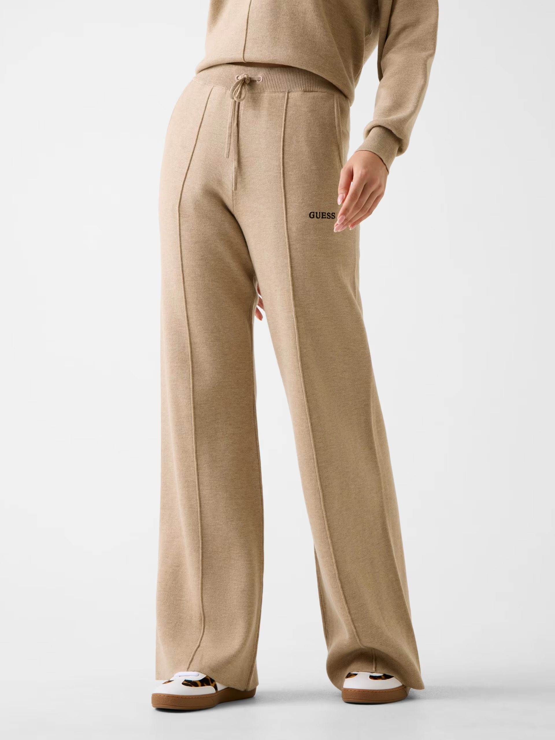 Calças em Malha URSULA Bege - Guess 1