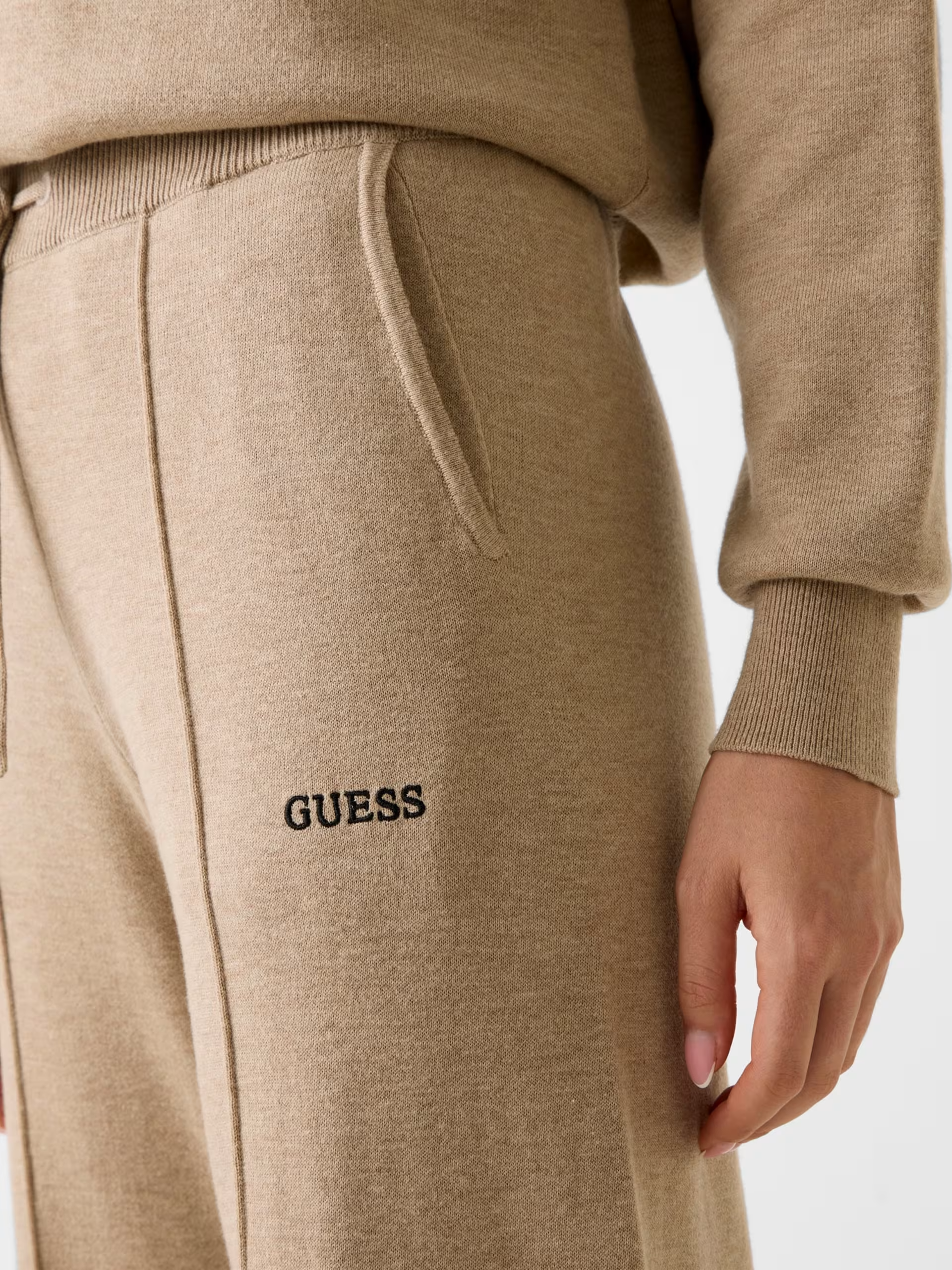 Calças em Malha URSULA Bege - Guess 3