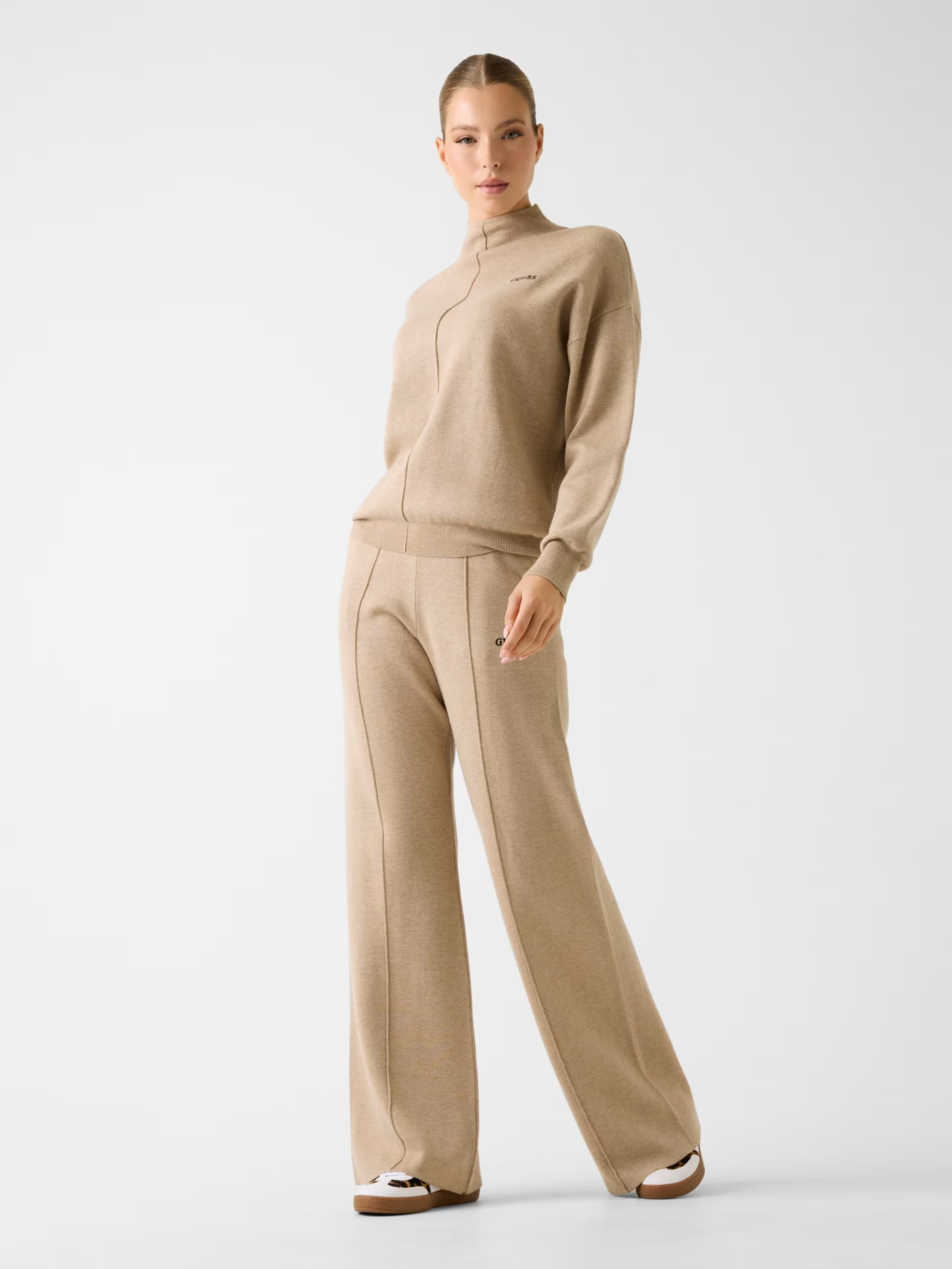 Calças em Malha URSULA Bege - Guess 4