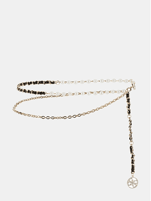 Cinto em Pérolas e Corrente - Guess