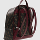Mochila FOLLIE Logo Castanho e Bordeaux - Guess - Miniatura 2
