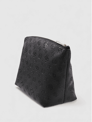 Necessaire Grande Logo Gravado Preto - Guess