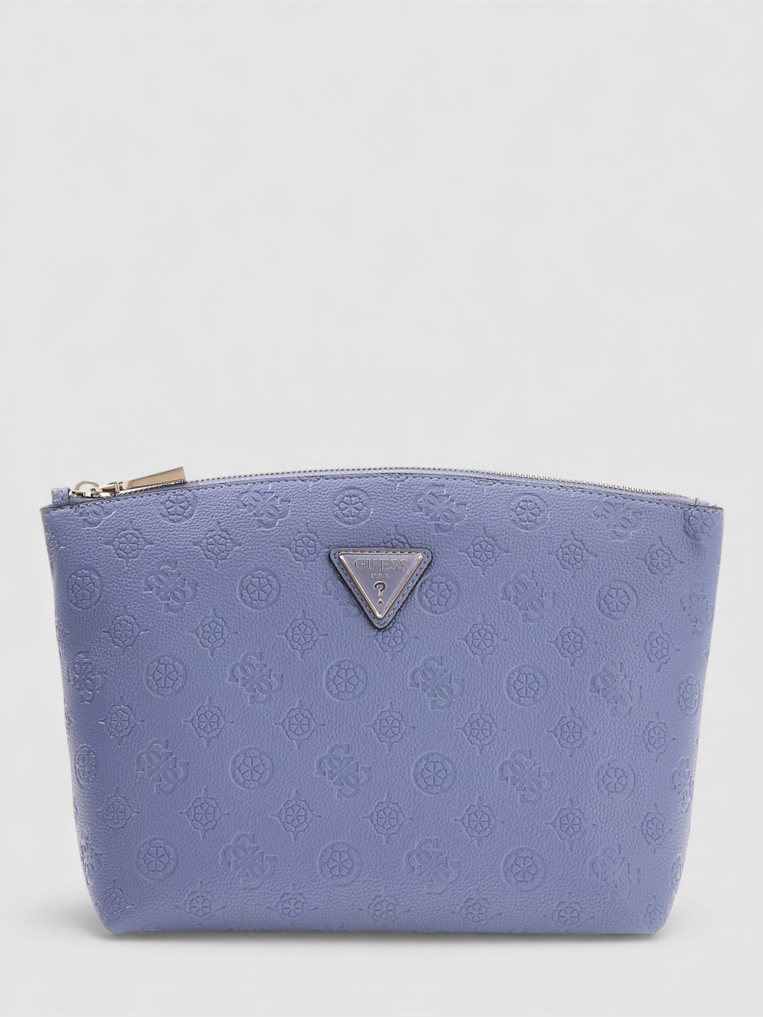 Necessaire Grande Logo Gravado Azul - Guess  1