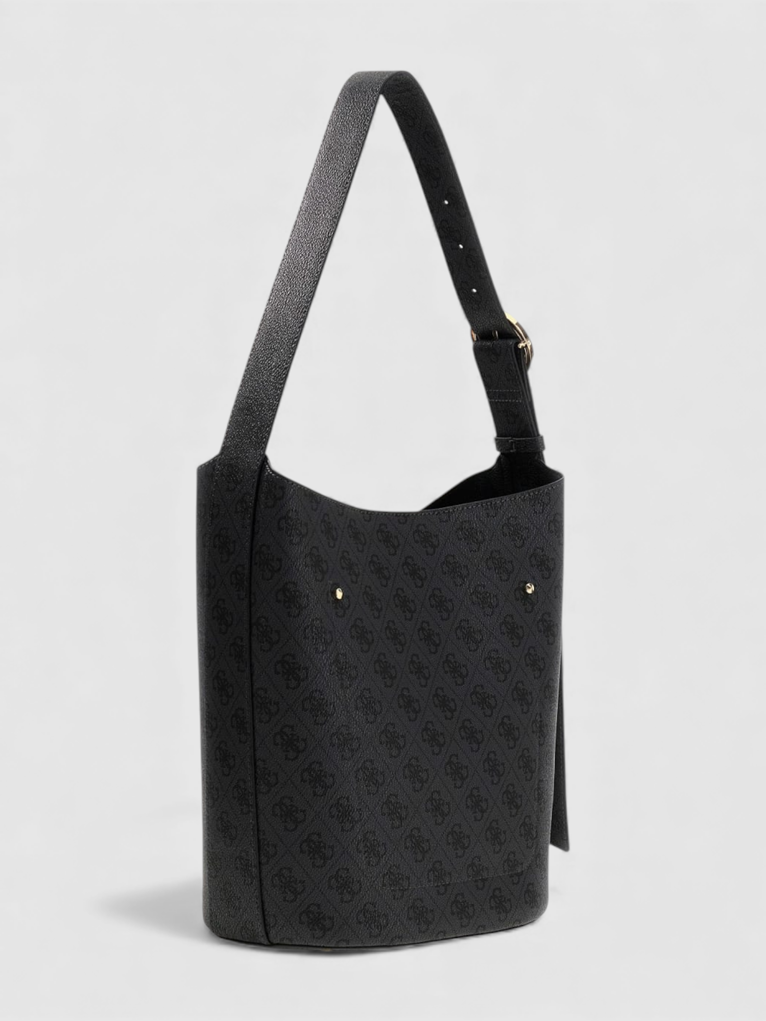 Mala Bucket de Ombro MERIDIAN II Logo Preto - Guess 3