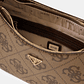 Mala de Ombro Baguette Logo Expandido Bege - Guess - Miniatura 4