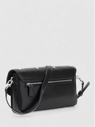 Mala de Ombro Retângular SADIE Preto - Guess