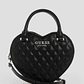Crossbody Acolchoda ATABEY Coração Preto - Guess - Miniatura 1