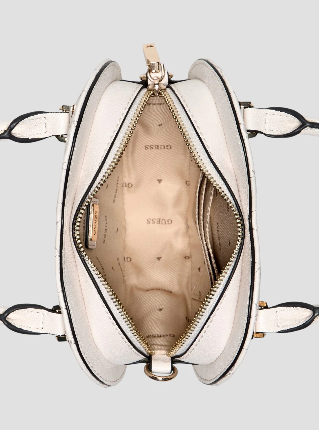 Crossbody Acolchoda ATABEY Coração Branco - Guess 3