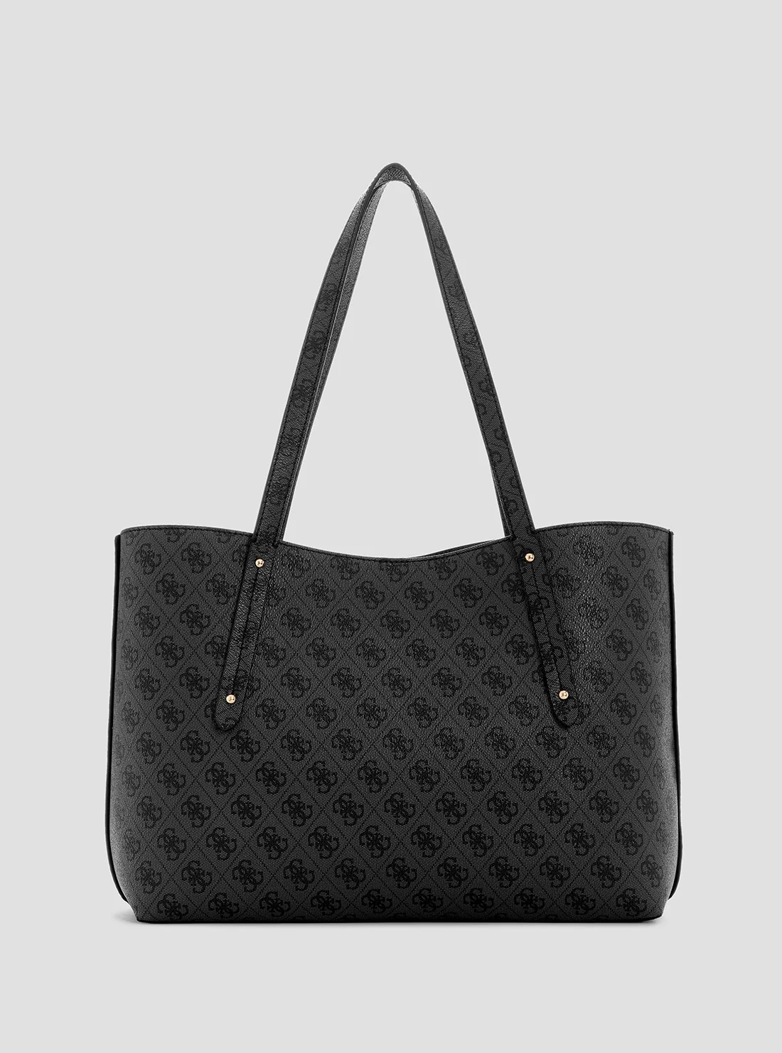 Mala de Mão de Ombro BRENTON Logo Preto - Guess 2