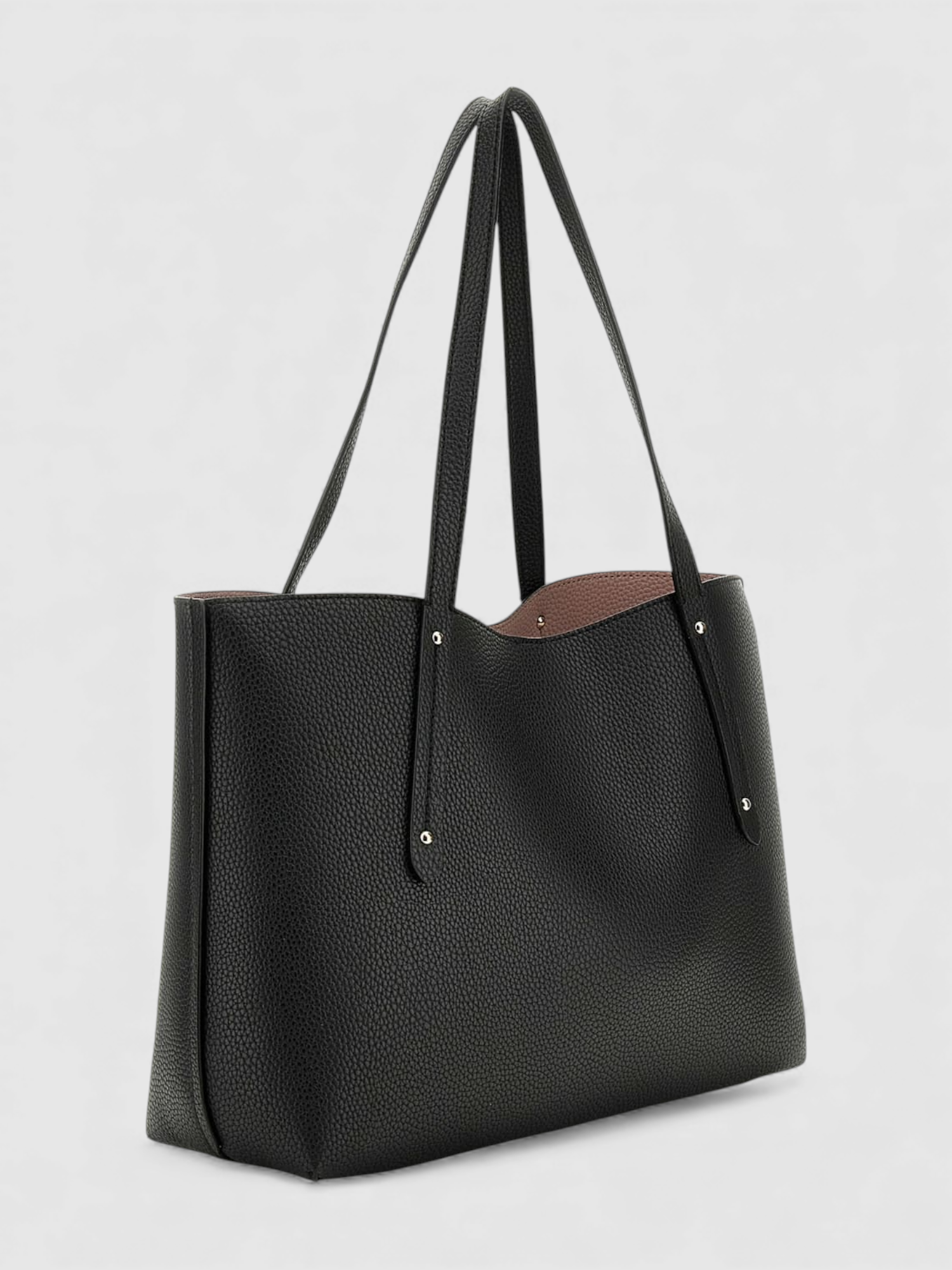 Mala de Mão de Ombro Reversivel BRENTON Preto / Nude - Guess 2