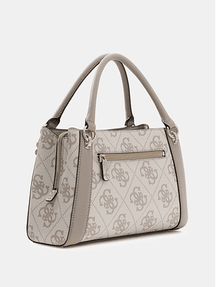 Mala de Mão Logo Expandido KARNILLA Taupe - Guess 