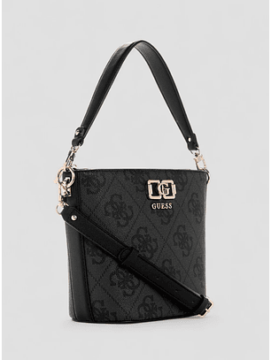 Mala Bucke Logo Expandido Preto - Guess