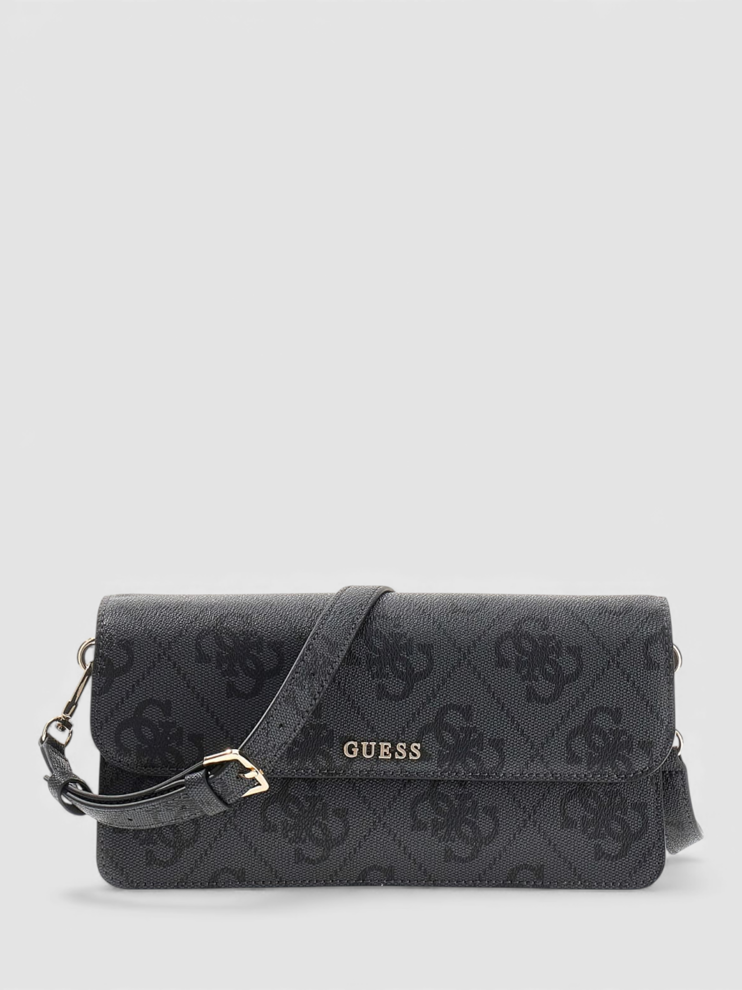 Mala de Ombro SADIE Logo Expandido Preto - Guess  1