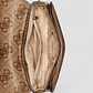 Mala de Ombro SADIE Logo Expandido Bege - Guess  - Miniatura 4