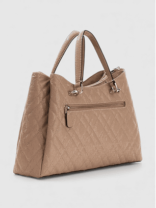 Mala de Mão Logo Laminado ISEMAY Bege - Guess