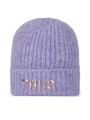 Gorro Crystal com Strass Lilás - Tous