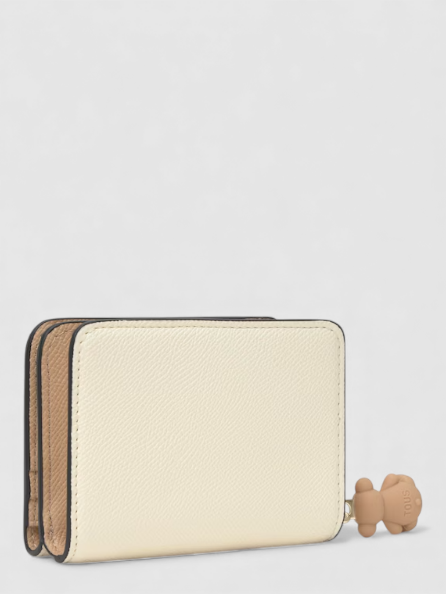 Carteira Dupla Audree Bege e Branco - Tous 3