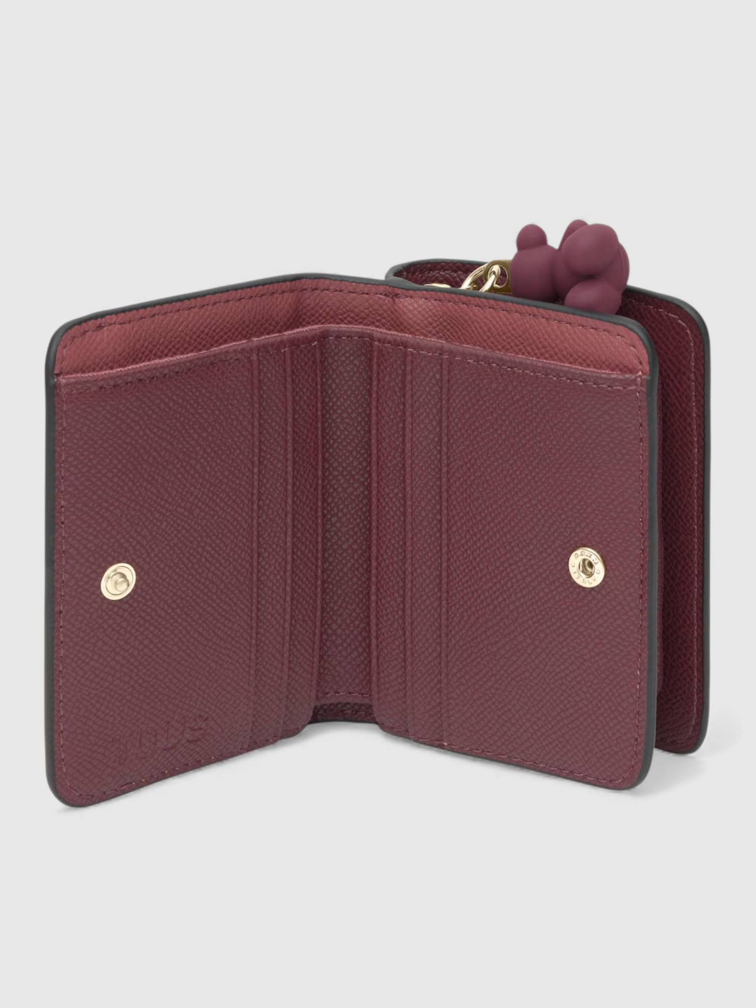 Carteira Dupla Audree Bordeaux - Tous  4