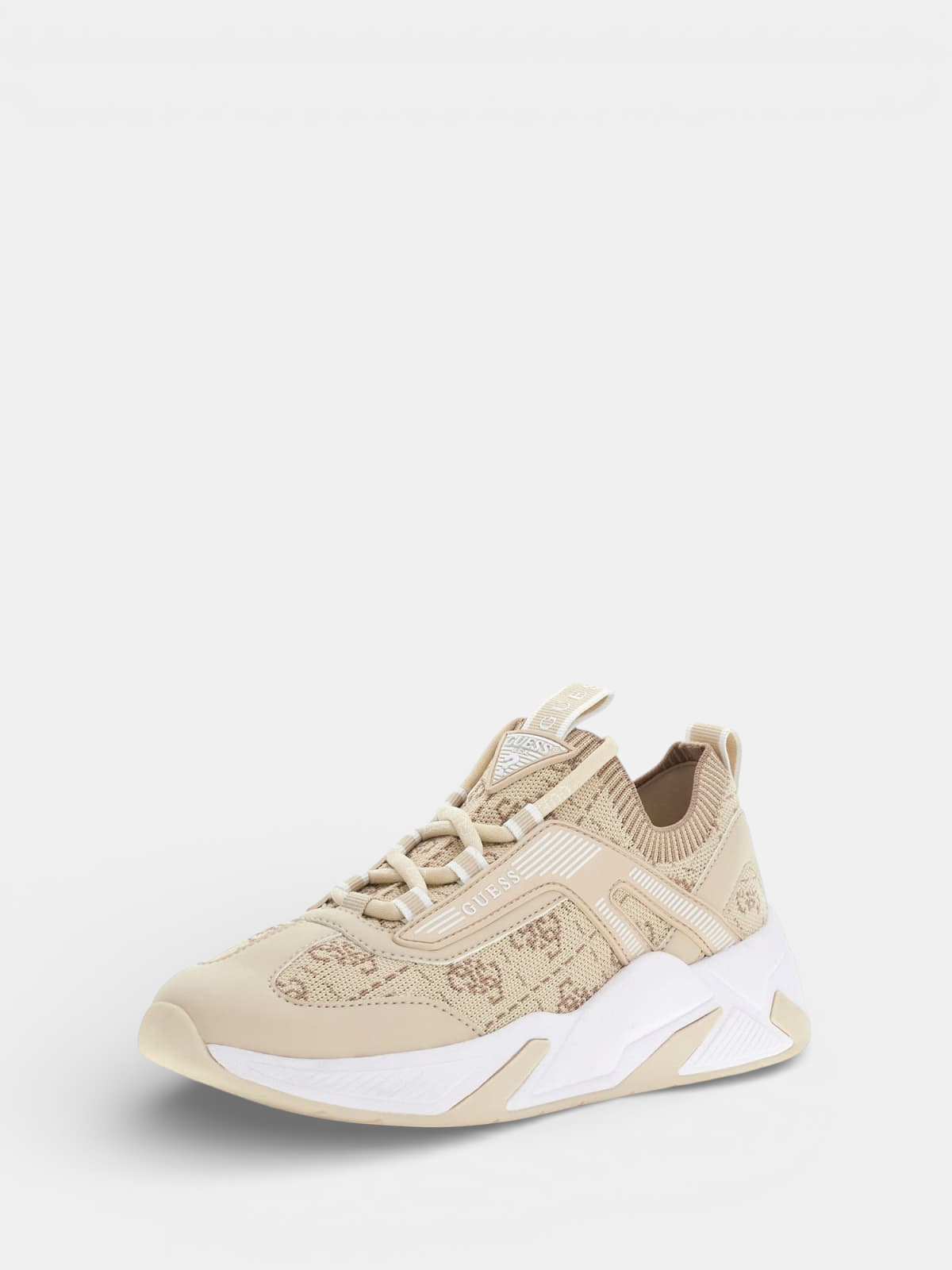 Ténis Meia GENGA Logo Bege - Guess 2