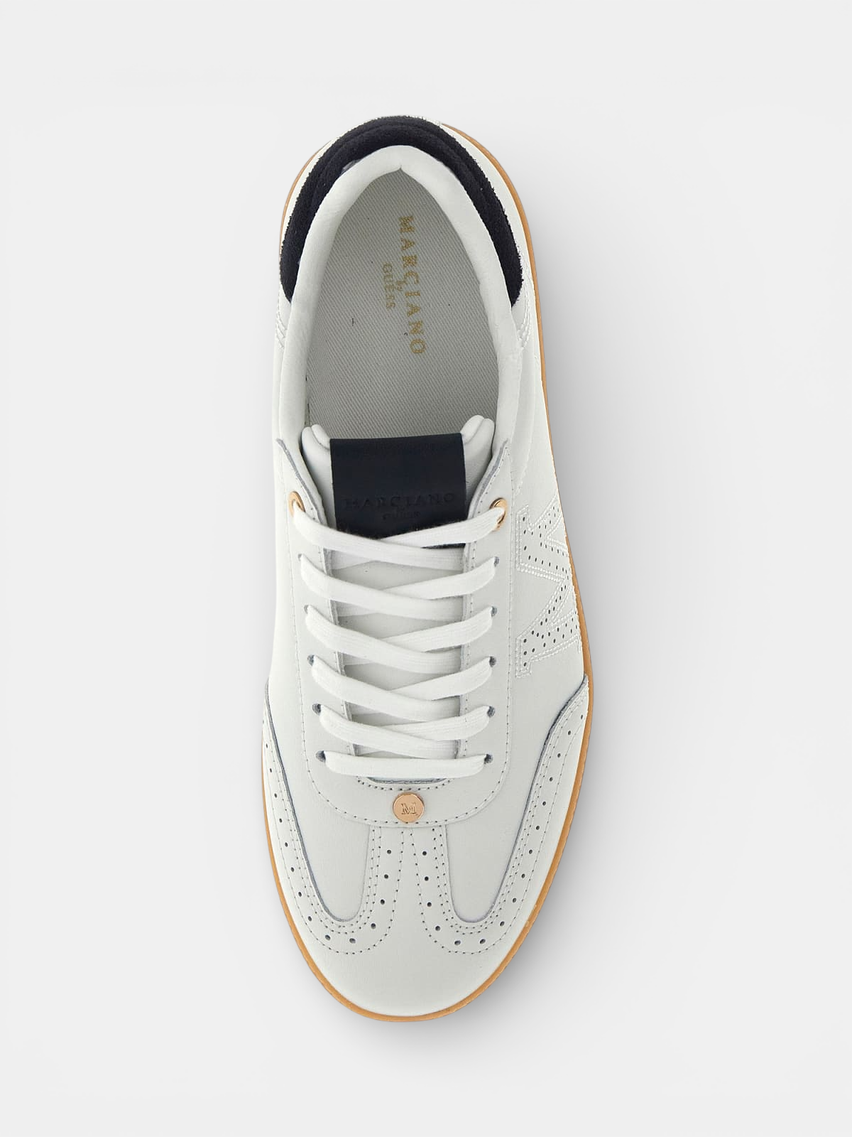 Ténis em Pele Branco - Guess Marciano 4