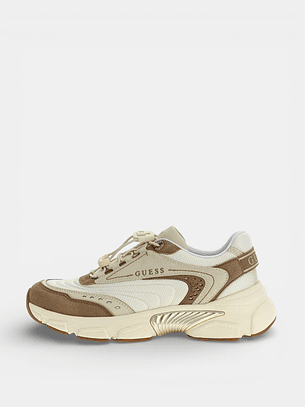 Ténis IMERI Taupe e Branco - Guess 