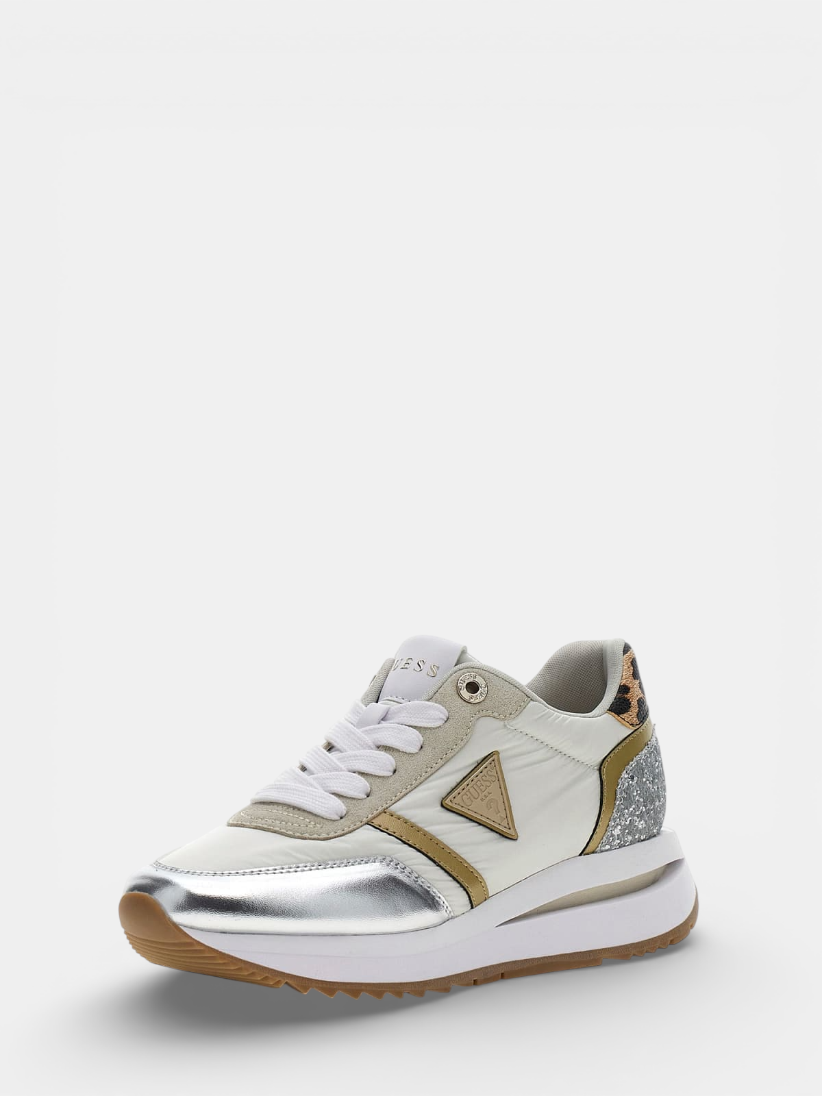 Ténis EAGAR Branco e Animal Print - Guess  2